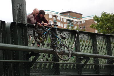 dredging vauxhall bridge new cut bristol