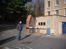 bri hospital service tunnel assembly point d manhole kayle brandon, bristol, united kingdom (uk).