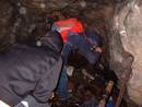 kingsweston quarry cave kayle brandon leon morrison, bristol, united kingdom (uk).