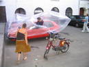 foam inflatable workshop car01