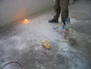 foam inflatable workshop exploding flour08